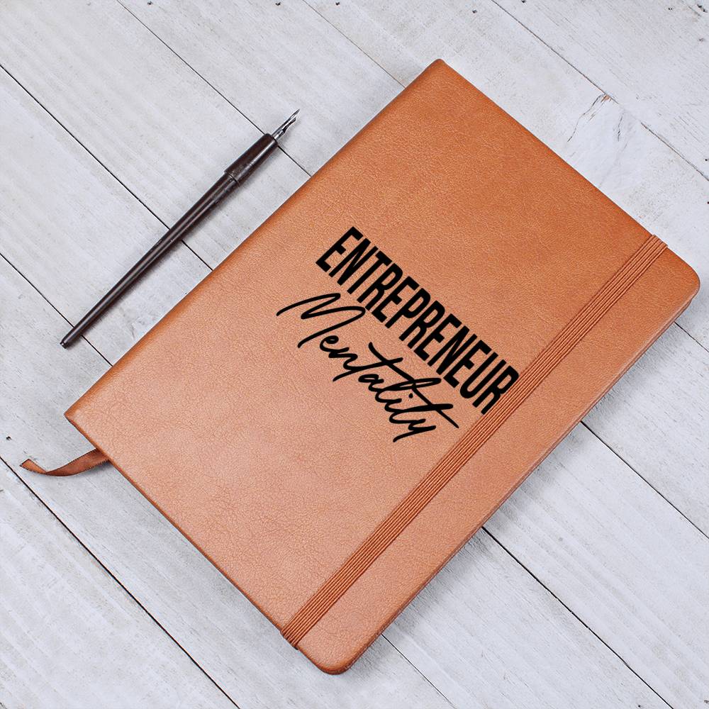 Vegan Leather Journal - Entrepreneur Mentality