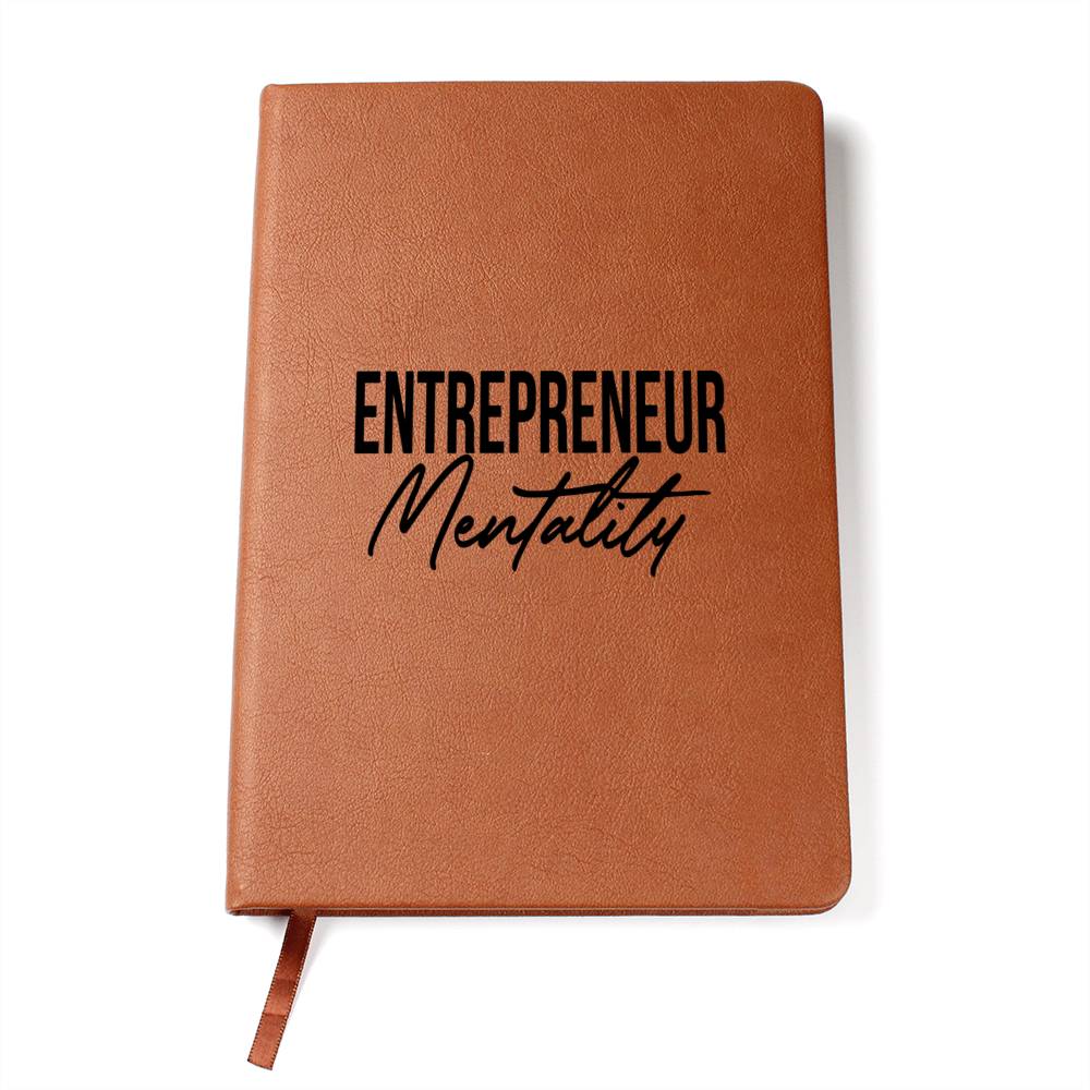 Vegan Leather Journal - Entrepreneur Mentality