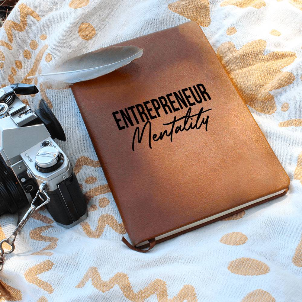 Vegan Leather Journal - Entrepreneur Mentality