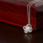 Love Knot Necklace - No Message Card