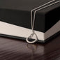 Delicate Heart Necklace - No Message Card