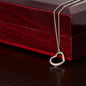 Delicate Heart Necklace - No Message Card