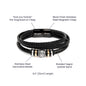 Men's "Love You Forever" Bracelet - Thank You Dad