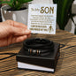 Men's "Love You Forever" Bracelet - To My Son