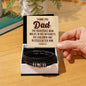 Men's "Love You Forever" Bracelet - Thank You Dad