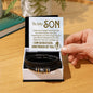 Men's "Love You Forever" Bracelet - To My Son