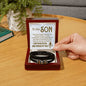 Men's "Love You Forever" Bracelet - To My Son