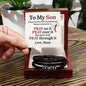 Men's "Love You Forever" Bracelet - To My Son