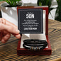 Men's Love You Forever Bracelet - My Dear Son