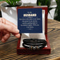 Men's "Love You Forever" Bracelet - To My Husband