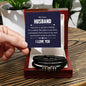 Men's Love You Forever Bracelet - My Dear Husband