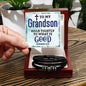 Men's "Love You Forever" Bracelet - To My Grandson