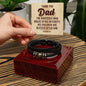 Men's "Love You Forever" Bracelet - Thank You Dad