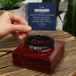 Men's "Love You Forever" Bracelet - To My Husband