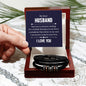 Men's Love You Forever Bracelet - My Dear Husband