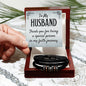 Men's "Love You Forever" Bracelet - To My Husband