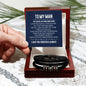 Men's "Love You Forever" Bracelet - To My Man