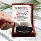 Men's "Love You Forever" Bracelet - To My Son
