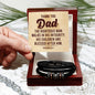Men's "Love You Forever" Bracelet - Thank You Dad