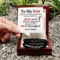Men's "Love You Forever" Bracelet - To My Son