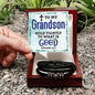 Men's "Love You Forever" Bracelet - To My Grandson