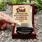Men's "Love You Forever" Bracelet - Thank You Dad