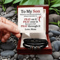 Men's "Love You Forever" Bracelet - To My Son