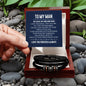 Men's "Love You Forever" Bracelet - To My Man