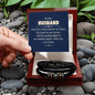 Men's "Love You Forever" Bracelet - To My Husband