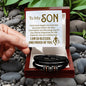 Men's "Love You Forever" Bracelet - To My Son
