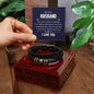 Men's Love You Forever Bracelet - My Dear Husband