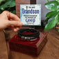 Men's "Love You Forever" Bracelet - To My Grandson