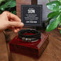 Men's Love You Forever Bracelet - My Dear Son