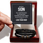 Men's Love You Forever Bracelet - My Dear Son