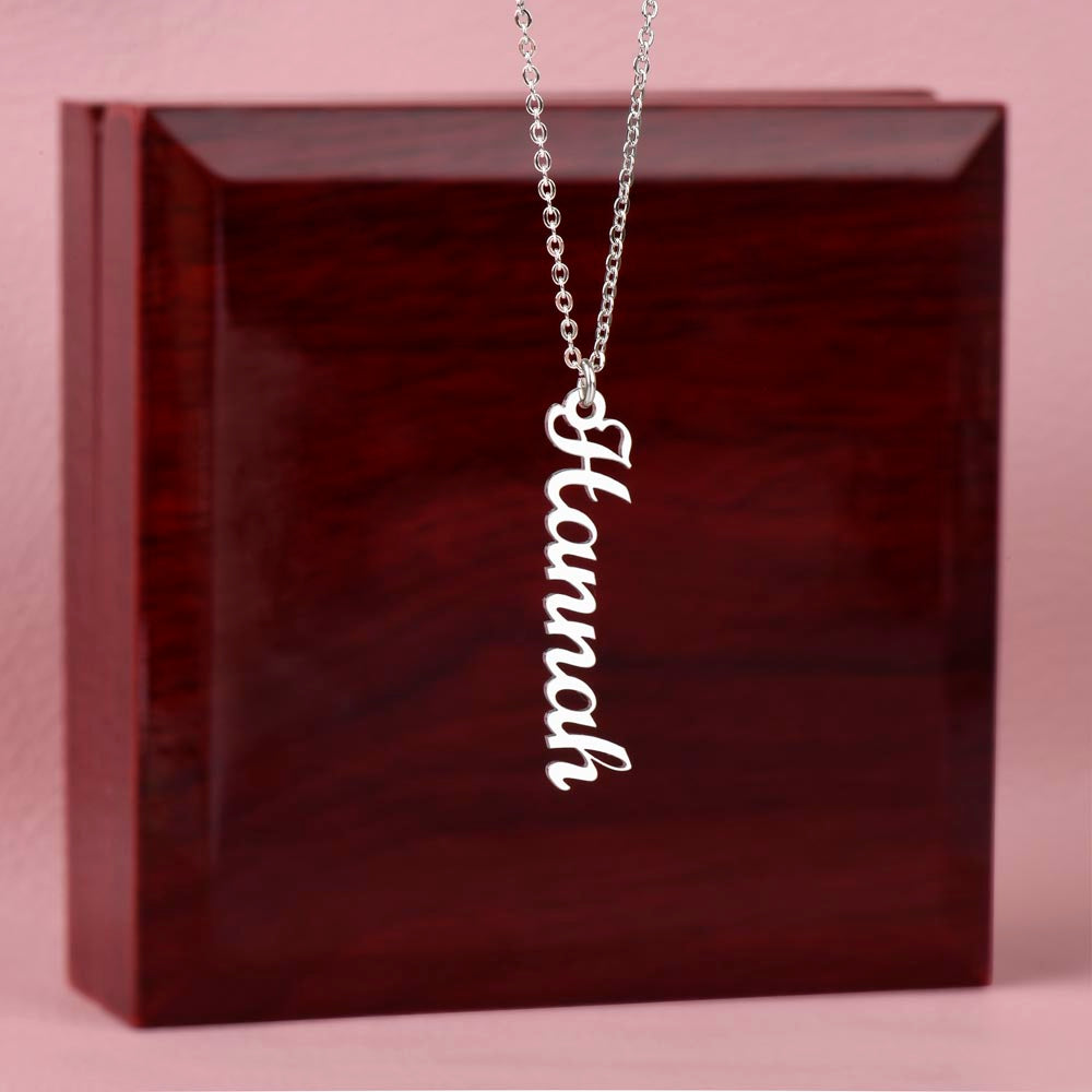 Personalized Vertical Multi Name Necklace - Mother, Thank You For All You Do