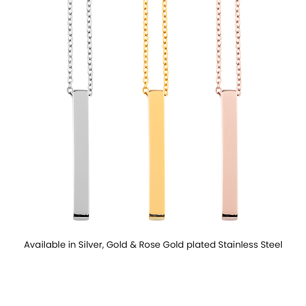 Engraved Custom Names Necklace