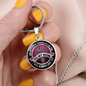 Circle Pendant Necklace - To My Mom
