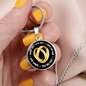 Circle Pendant Necklace - Always Will