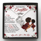 Double Hearts Necklace Gift For Daughter