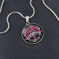 Circle Pendant Necklace - To My Mom