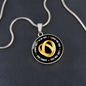 Circle Pendant Necklace - Always Will
