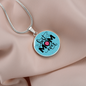 Circle Pendant Necklace - Best Mom Ever