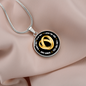 Circle Pendant Necklace - Always Will