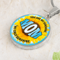 Circle Pendant Necklace -My Sunshine