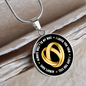Circle Pendant Necklace - Always Will
