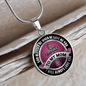 Circle Pendant Necklace - To My Mom