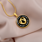Circle Pendant Necklace - Always Will