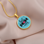 Circle Pendant Necklace - Best Mom Ever