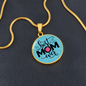 Circle Pendant Necklace - Best Mom Ever