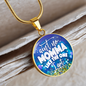 Circle Pendant Necklace - Ain't No Mama